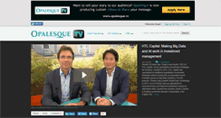 Desktop Screenshot of opalesque.tv
